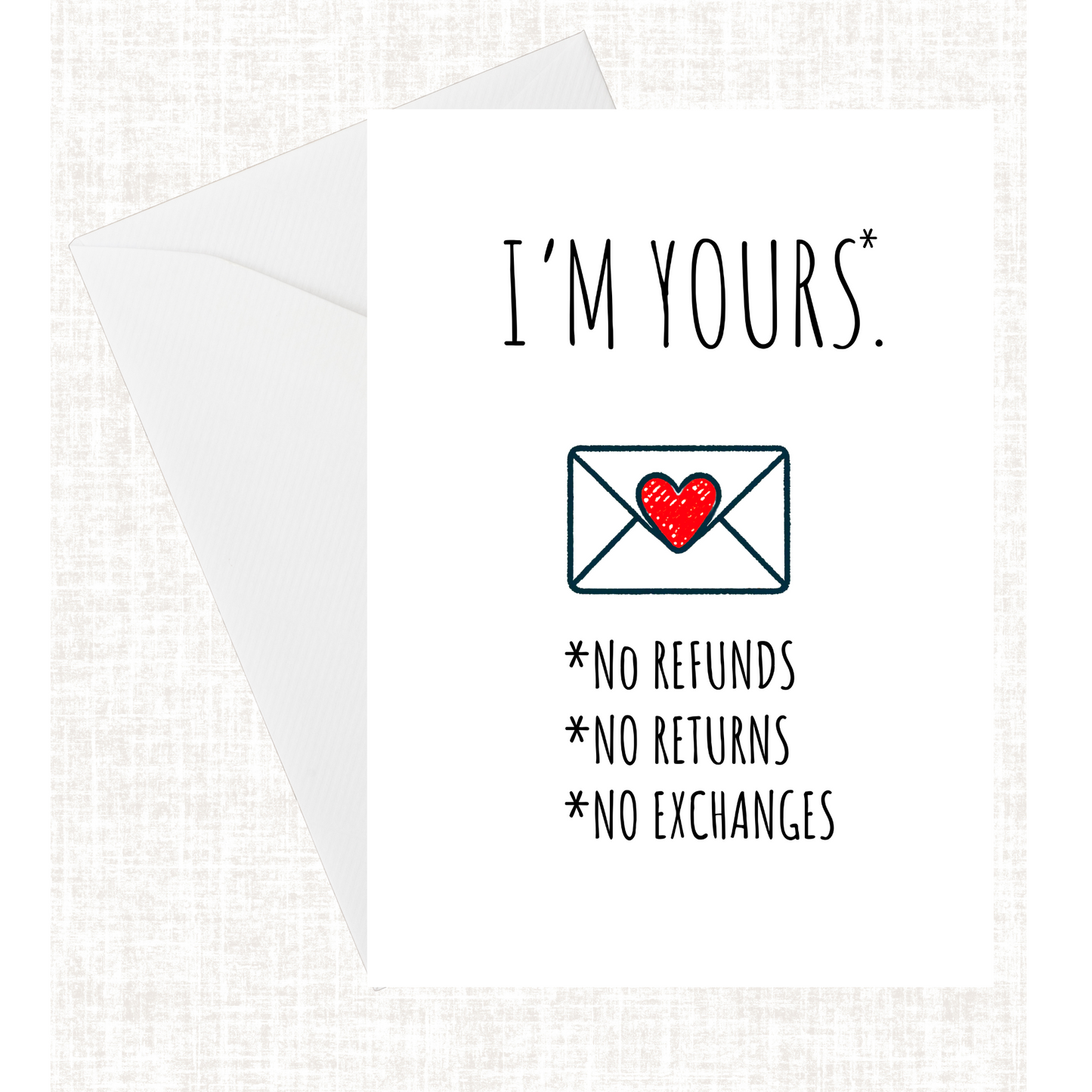 "I'm Yours" Card